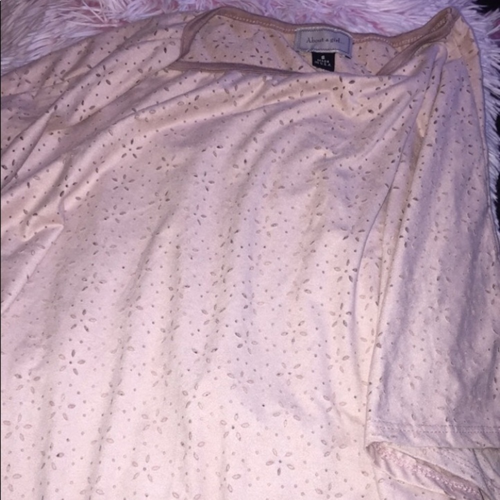 Light pink top